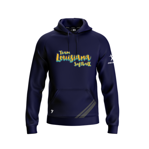 [FOLHSMNV-YXS-LOGO2] Decker Summit Hoodie (Youth XS, Navy, Logo 2)