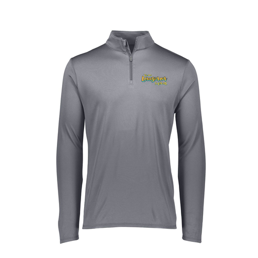 [FTLQFLGY-FAXS-LOGO2] Decker Women's Flex-Lite 1/4 Zip Shirt (Female Adult XS, Gray, Logo 2)