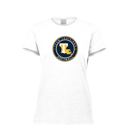 [FTSCUBWH-FAXS-LOGO1] Decker Women's Tri-Blend T-Shirt - Short Sleeve (Female Adult XS, White, Logo 1)