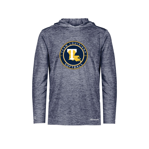 [CUS-DFW-CHGHOOD-PER-LSL-NVY-AS-LOGO1] Men's Charge Hoodie (Adult S, Navy, Logo 1)