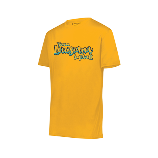 [222819.025.XXS-LOGO2] Youth Movement Dri Fit Shirt (Youth XXS, Athletic Gold, Logo 2)